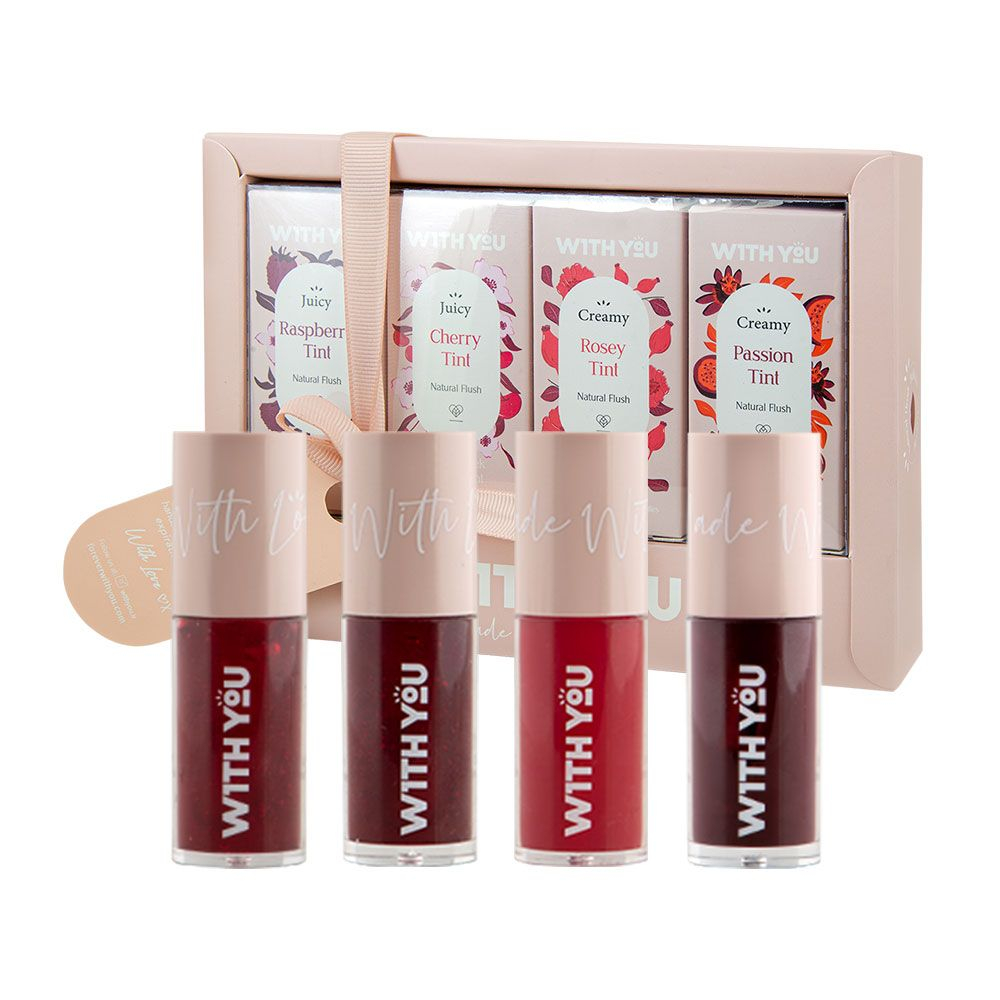 پک 4 عددی تینت لب و گونه ویت یو